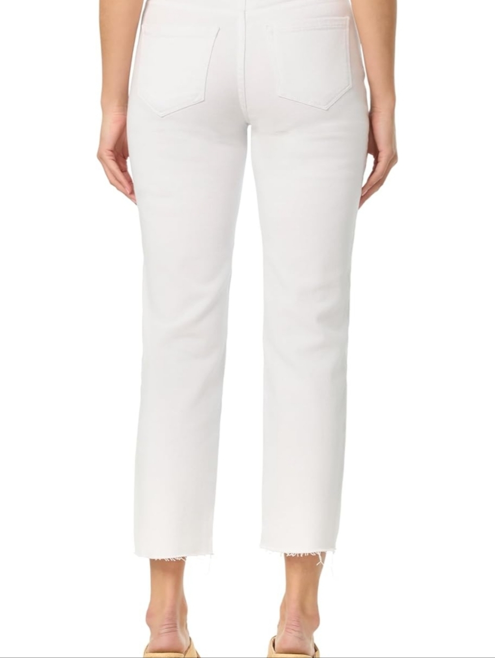 NWOT Kensie White Straight-Leg Jeans - Picture 6 of 12